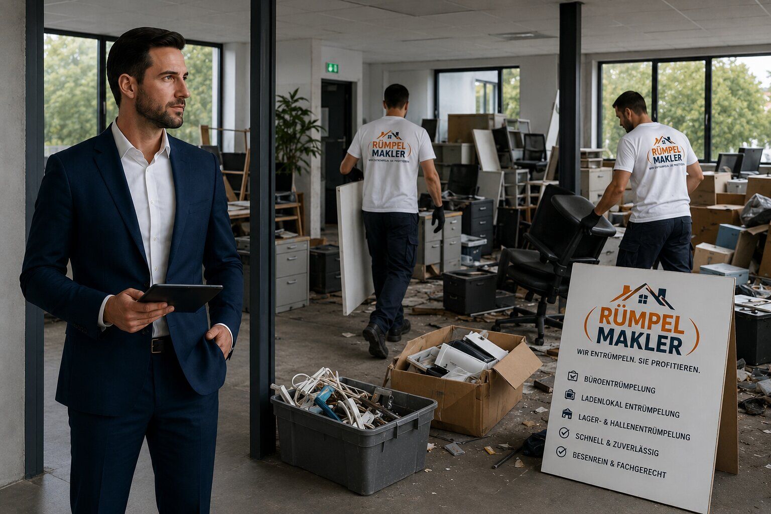 Rümpel Makler: Entrümpelung und Immobilienverkauf aus einer Hand